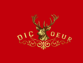 周金進的DICOEUR法國紅酒商標(biāo)logo設(shè)計