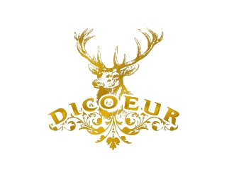 曾翼的DICOEUR法國紅酒商標(biāo)logo設(shè)計