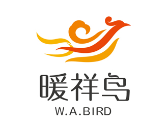 李桂平的暖祥鳥（Warm auspicious bird，通過這些字母給縮寫一下，）品牌商標(biāo)設(shè)計公司完成公司logo設(shè)計