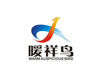 楊福的暖祥鳥（Warm auspicious bird，通過這些字母給縮寫一下，）品牌商標(biāo)設(shè)計公司完成公司logo設(shè)計