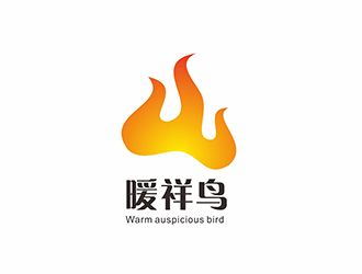 AR科技核心～雪狐設(shè)計的暖祥鳥（Warm auspicious bird，通過這些字母給縮寫一下，）品牌商標(biāo)設(shè)計公司完成公司logo設(shè)計