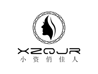 張俊的小資俏佳人護膚品標(biāo)志設(shè)計logo設(shè)計
