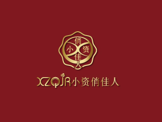陳智江的小資俏佳人護膚品標(biāo)志設(shè)計logo設(shè)計