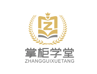 趙鵬的掌柜學堂logo設(shè)計