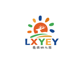 周金進的溫州市洞頭區(qū)鹿西幼兒園logo設(shè)計