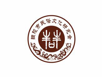 吳志超的銅陵市民俗文化研究會會徽標(biāo)志設(shè)計logo設(shè)計