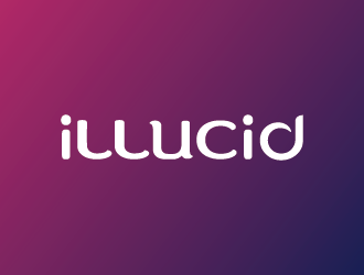 安冬的illucid LED燈 英文字母設(shè)計logo設(shè)計