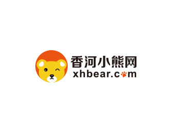 朱紅娟的香河小熊網(wǎng)logo設計