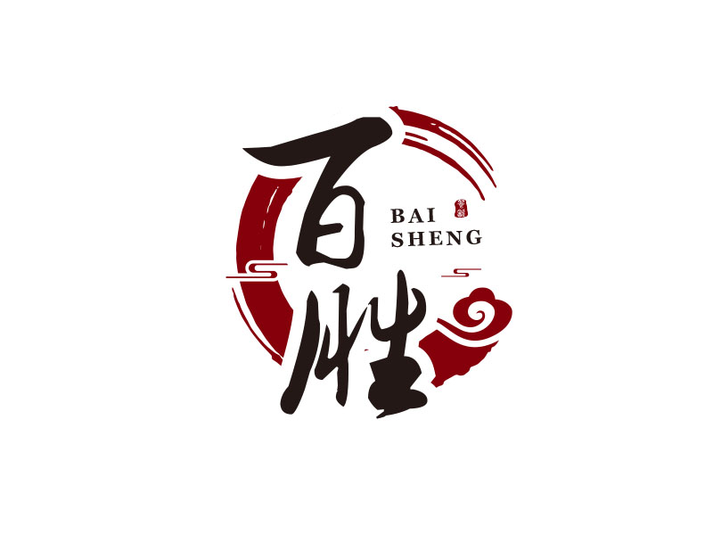朱紅娟的百勝(天津)餐飲管理服務(wù)有限責(zé)任公司logo設(shè)計(jì)