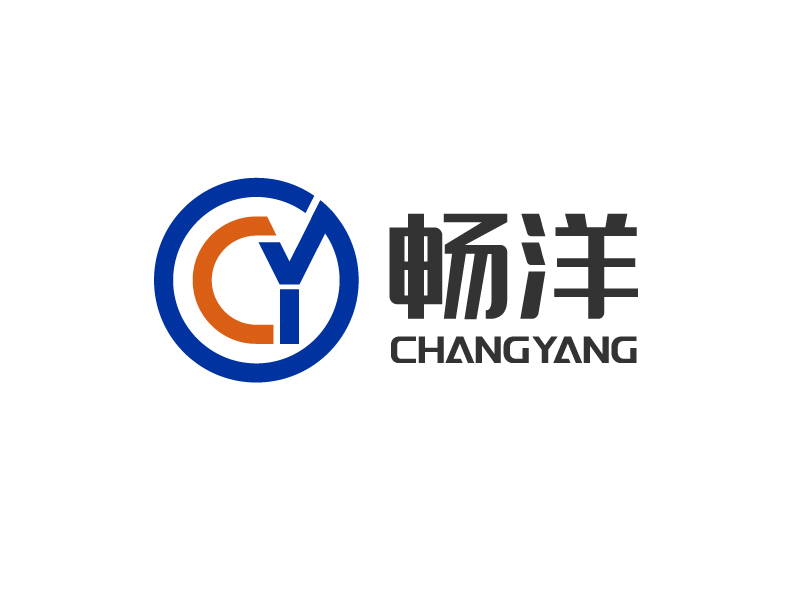 唐國強(qiáng)的暢洋logo設(shè)計