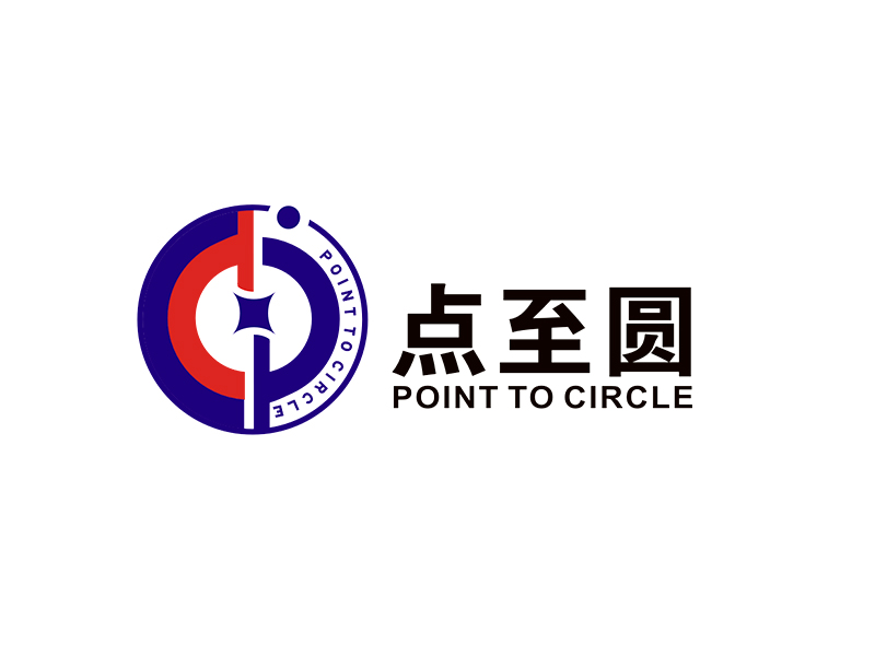李杰的點至圓logo設計