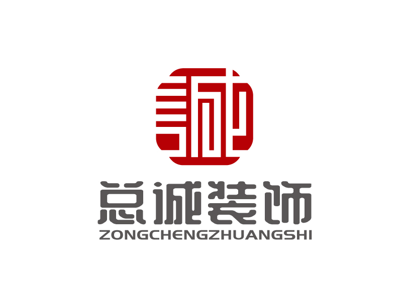 張俊的上?？傉\裝飾材料有限公司logologo設計
