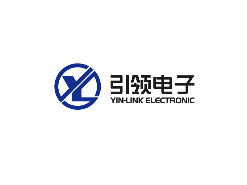 唐國(guó)強(qiáng)的引領(lǐng)電子/Yin-Link Electroniclogo設(shè)計(jì)