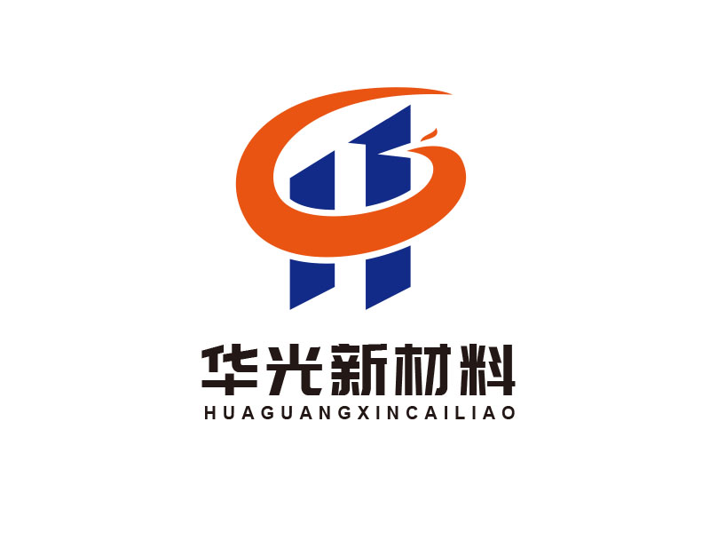 朱紅娟的華光新材料技術(shù)有限公司(半圓)(HGJS)logo設(shè)計