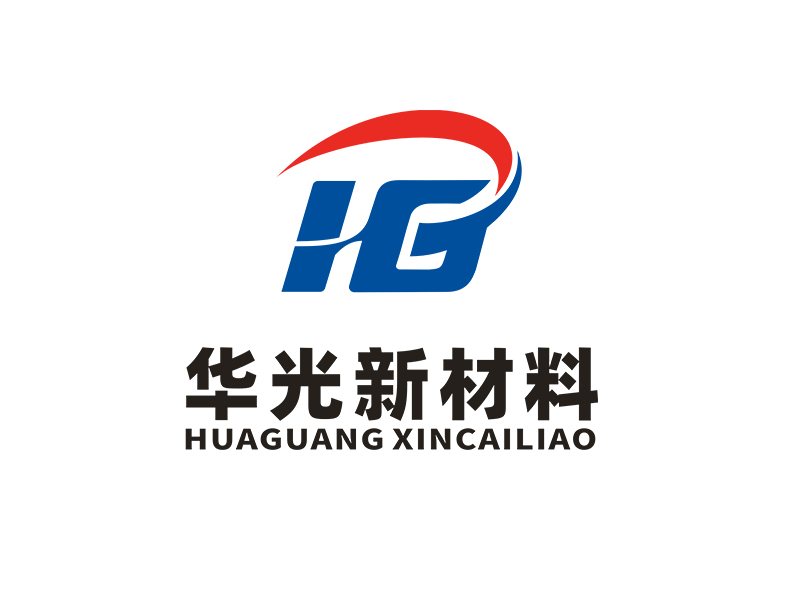 李杰的華光新材料技術(shù)有限公司(半圓)(HGJS)logo設(shè)計