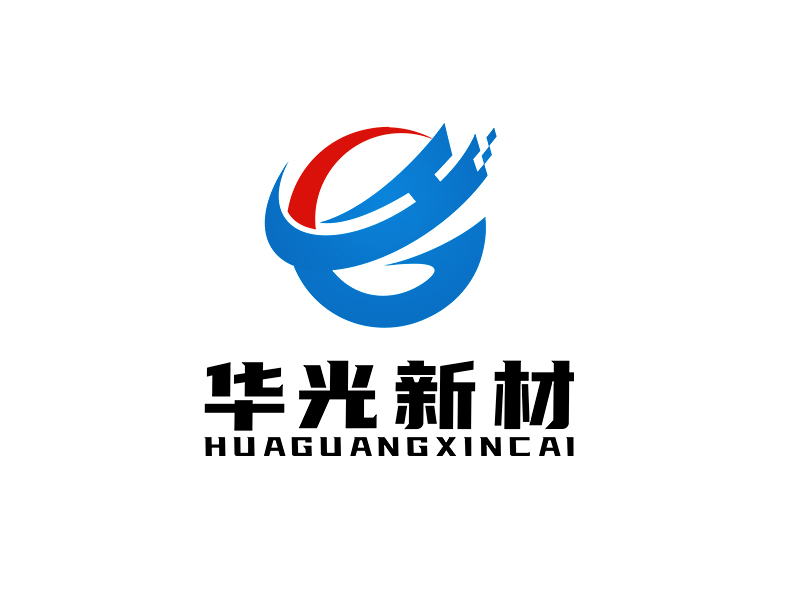 李杰的華光新材料技術(shù)有限公司(半圓)(HGJS)logo設(shè)計