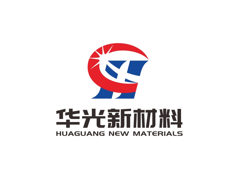 林思源的華光新材料技術(shù)有限公司(半圓)(HGJS)logo設(shè)計