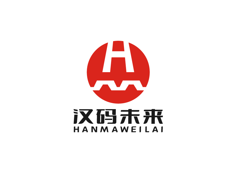 李寧的公司名:漢碼教育科技(無錫)有限公司    品牌名:漢碼未來logo設計