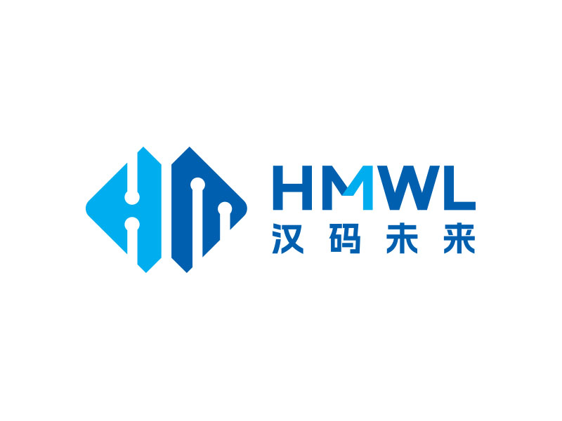 李冬冬的公司名:漢碼教育科技(無錫)有限公司    品牌名:漢碼未來logo設計