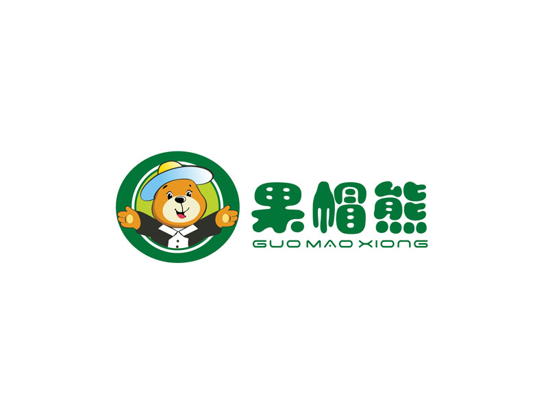 果帽熊logo設(shè)計(jì)
