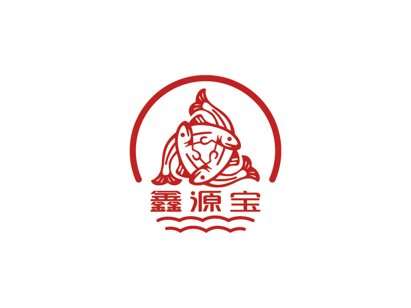安冬的鑫源寶logo設(shè)計