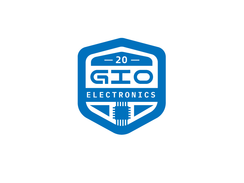 李寧的GIO ELECTRONICS (合肥吉奧電子科技有限公司)logo設(shè)計