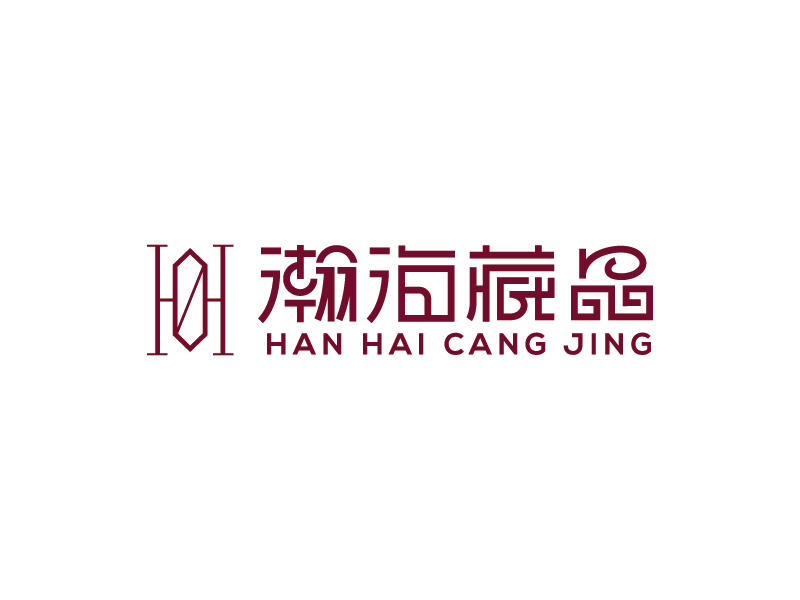 安冬的瀚海藏晶logo設計