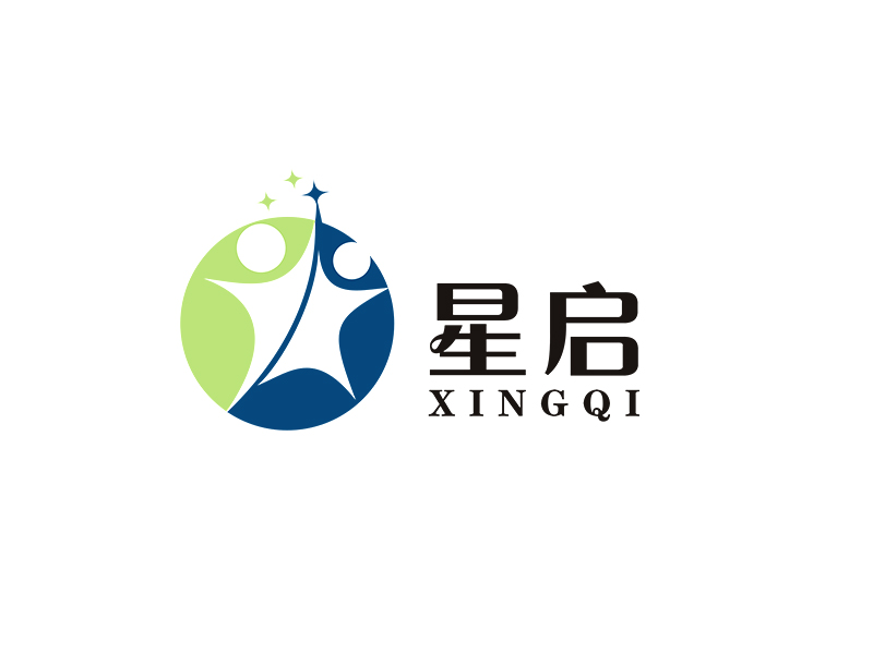 星啟logo設(shè)計