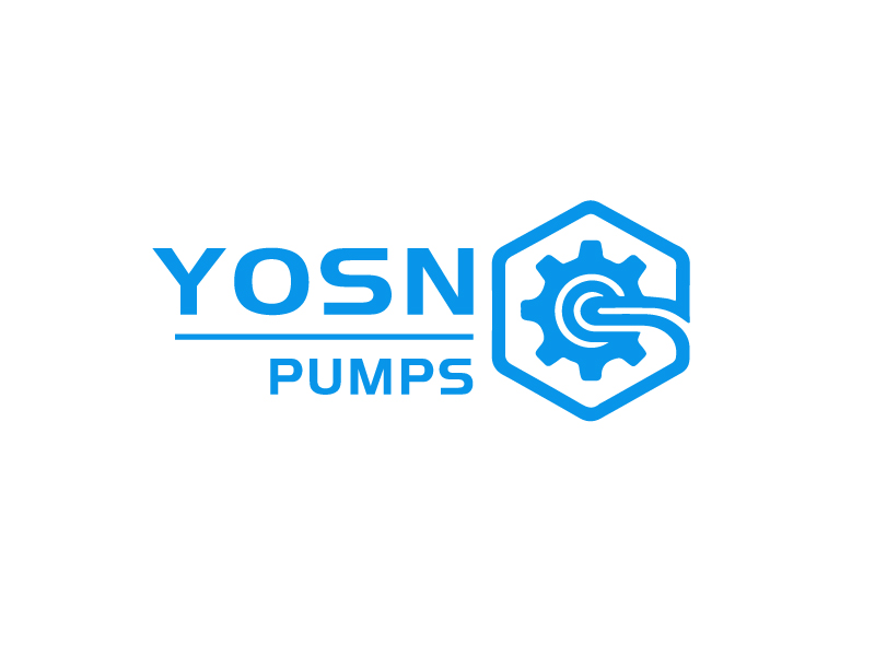 李寧的用YOSN PUMPS字母，涌順泵業(yè)結(jié)合設(shè)計(jì)。也可以不用中文logo設(shè)計(jì)